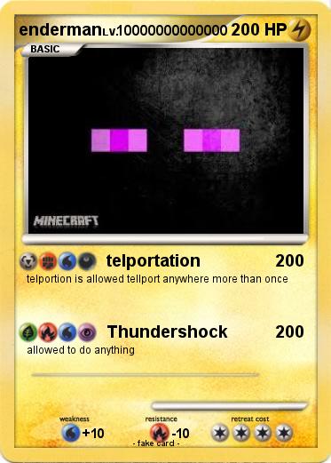 Pokemon enderman