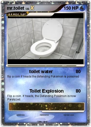 Pokemon mr.toilet