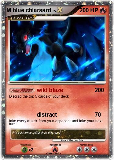 Pokemon M blue chiarsard