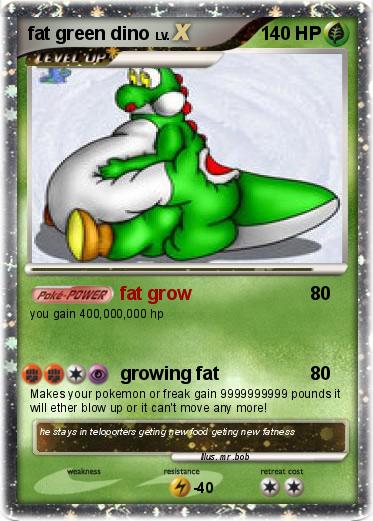 Pokemon fat green dino
