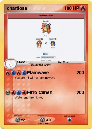 Pokemon chartiose