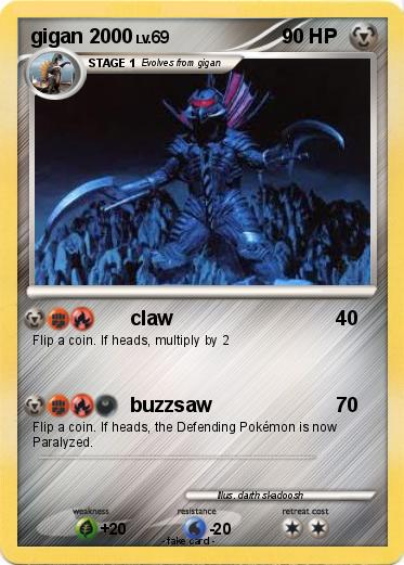 Pokemon gigan 2000