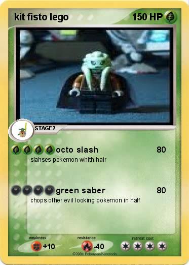 Pokemon kit fisto lego 