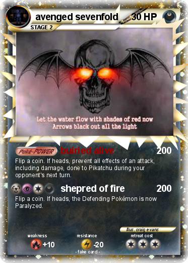 Pokemon avenged sevenfold