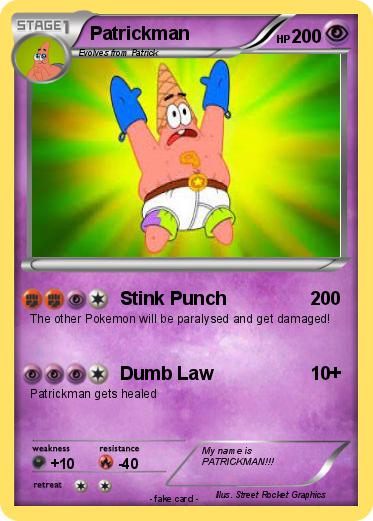 Pokemon Patrickman