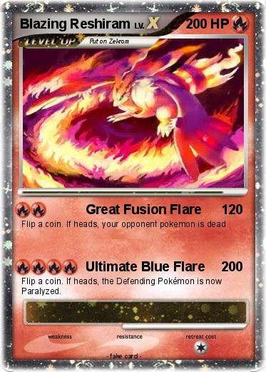 Pokemon Blazing Reshiram