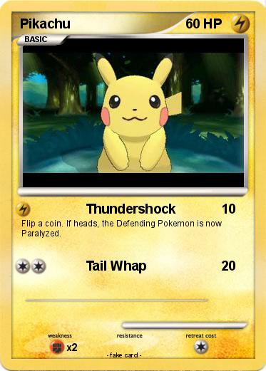 Pokemon Pikachu