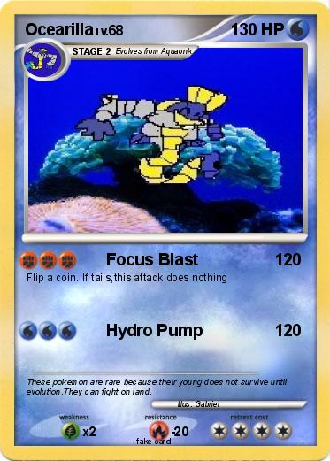 Pokemon Ocearilla