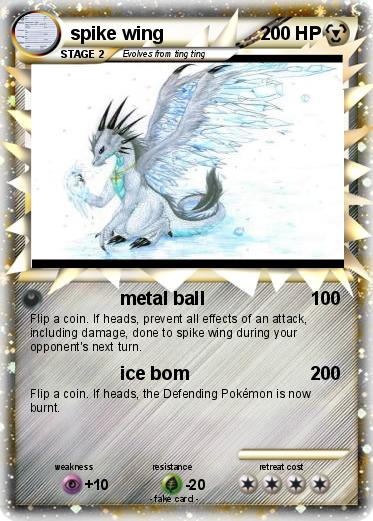 Pokemon spike wing