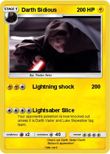 Pokemon Darth Sidious