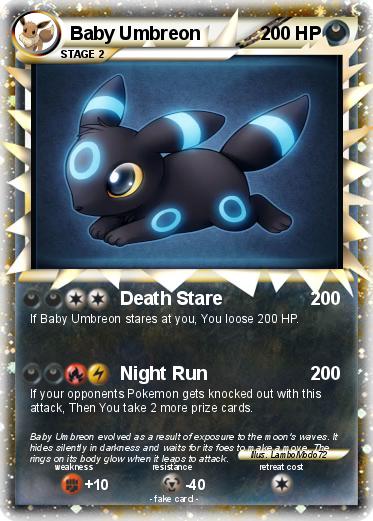 Pokemon Baby Umbreon