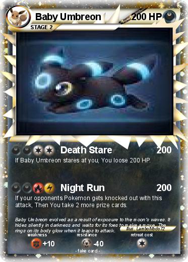 Pokemon Baby Umbreon