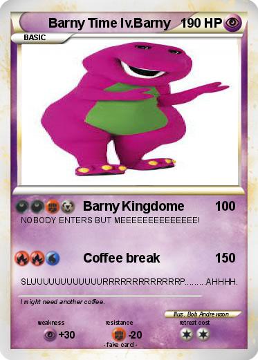 Pokemon Barny Time lv.Barny