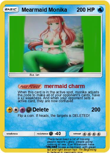 Pokemon Mearmaid Monika