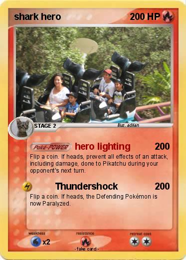 Pokemon shark hero