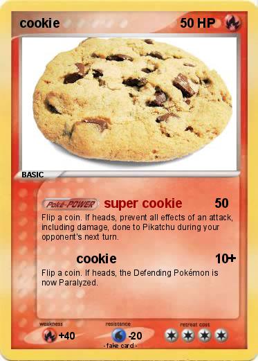 Pokemon cookie
