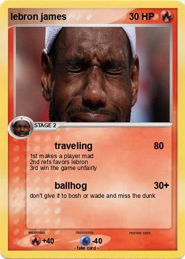 Pokemon lebron james
