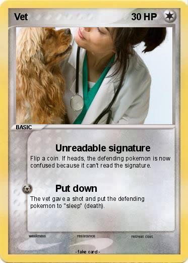 Pokemon Vet