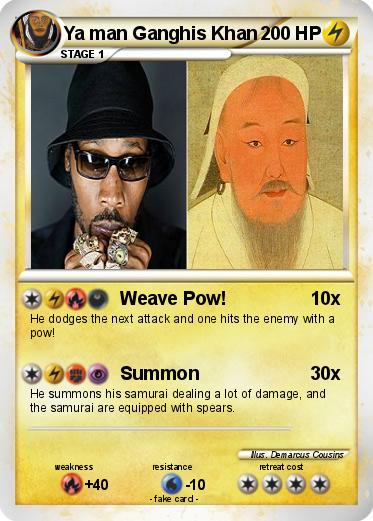 Pokemon Ya man Ganghis Khan