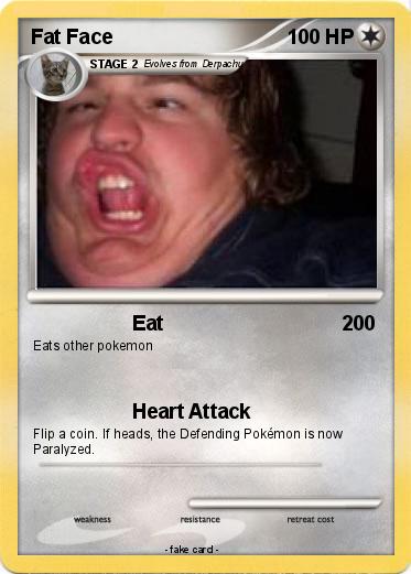 Pokemon Fat Face