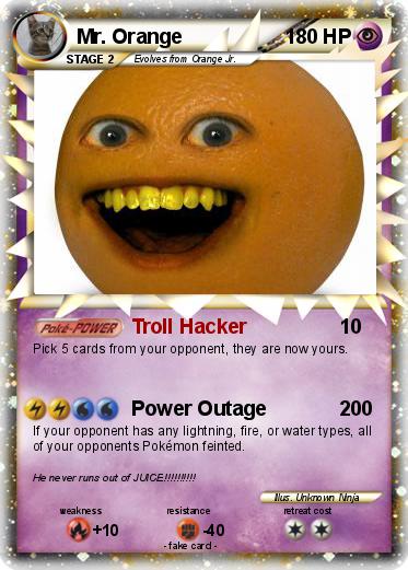 Pokemon Mr. Orange