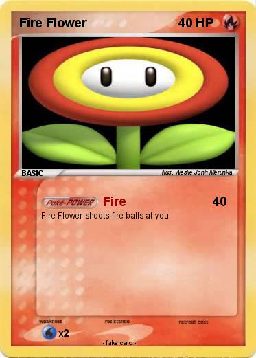 Pokemon Fire Flower