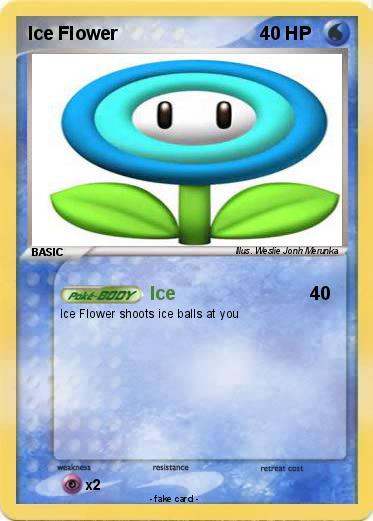 Pokemon Ice Flower