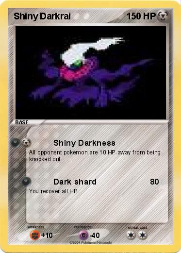 Pokemon Shiny Darkrai