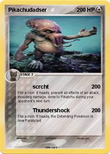 Pokemon Pikachudadser