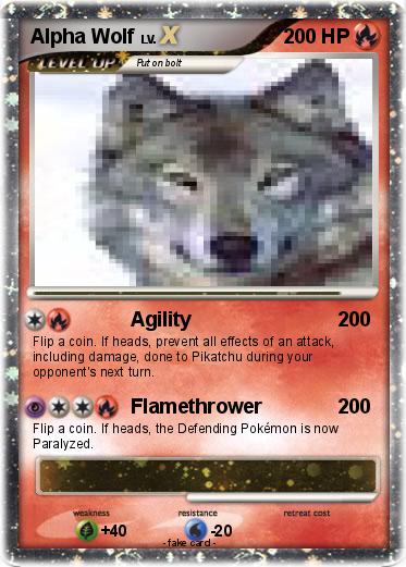 Pokemon Alpha Wolf