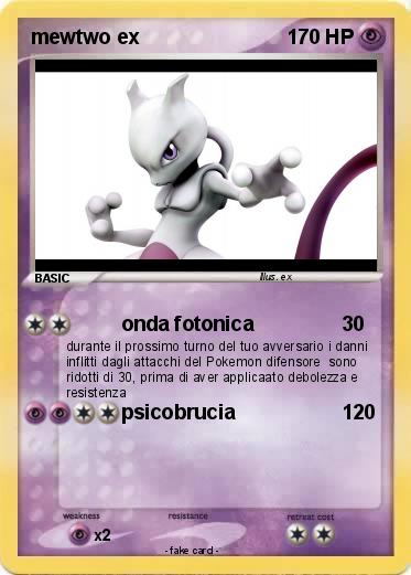 Pokemon mewtwo ex