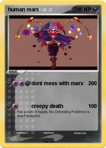Pokemon human marx