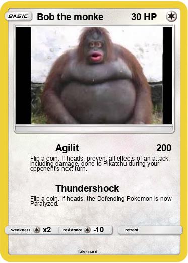 Pokemon Bob the monke