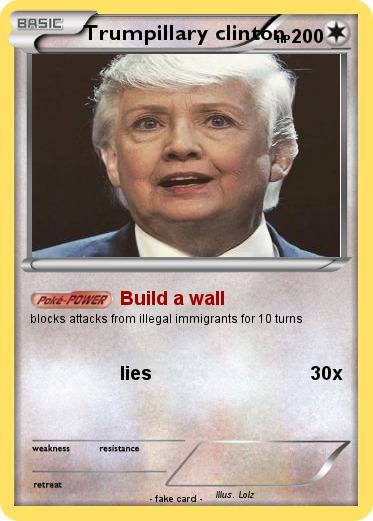 Pokemon Trumpillary clinton
