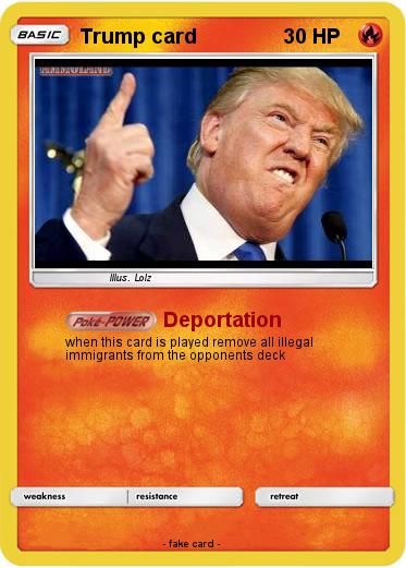 Pokemon Trump card