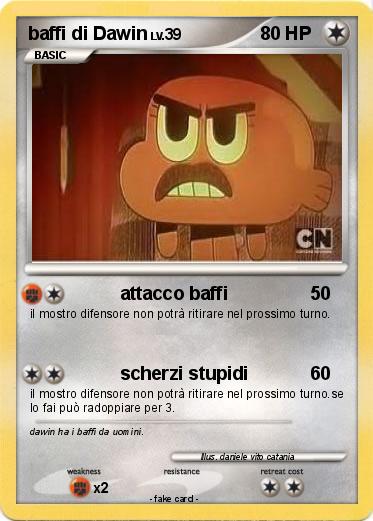 Pokemon baffi di Dawin