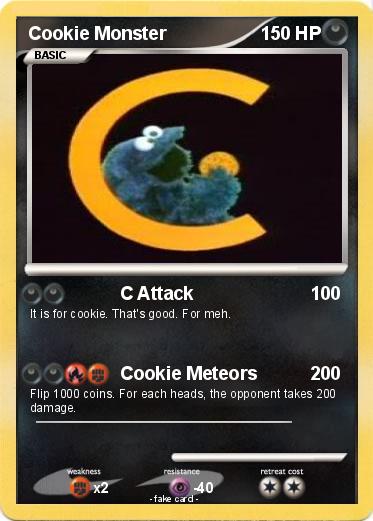 Pokemon Cookie Monster