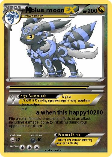 Pokemon blue moon