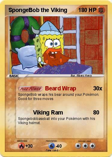 Pokemon SpongeBob the Viking