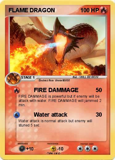 Pokemon FLAME DRAGON
