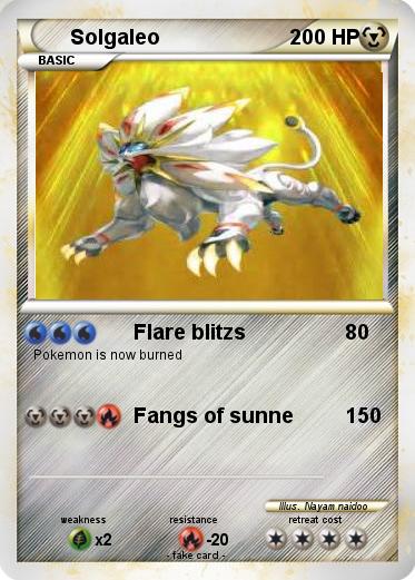 Pokemon Solgaleo