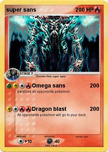 Pokemon super sans