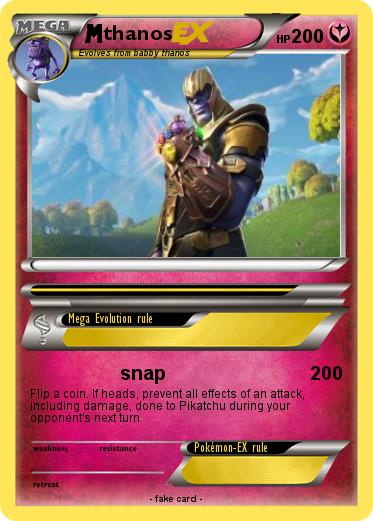 Pokemon thanos