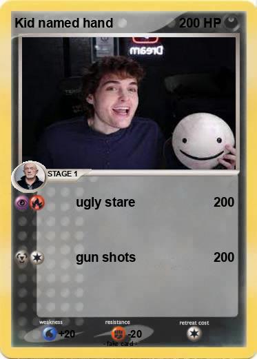 Pokemon Kid named hand