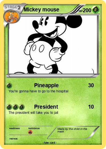 Pokemon Mickey mouse