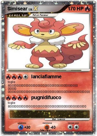Pokemon Simisear