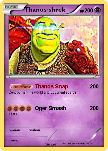 Pokemon Thanos-shrek