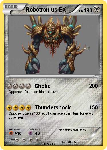 Pokemon Robotronius EX