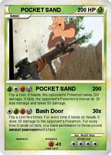 Pokemon POCKET SAND