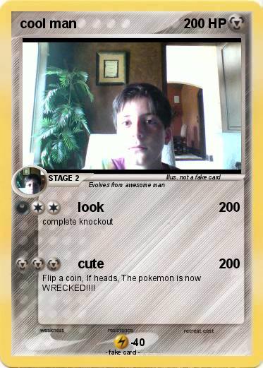 Pokemon cool man